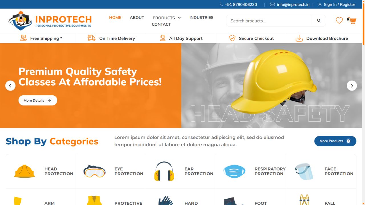 Inprotech website